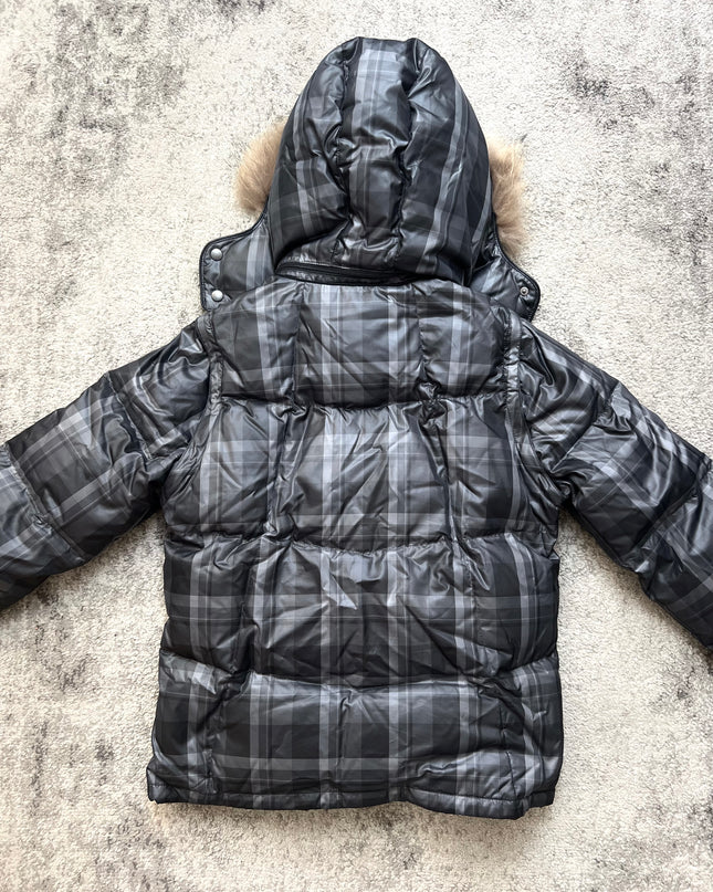 TAKEO KIKUCHI "SHADOW PLAID SENTINEL" DENIM