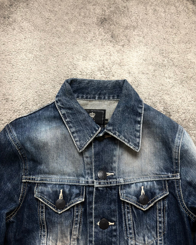 MURDER LICENSE "GHOST FADE" DENIM JACKET