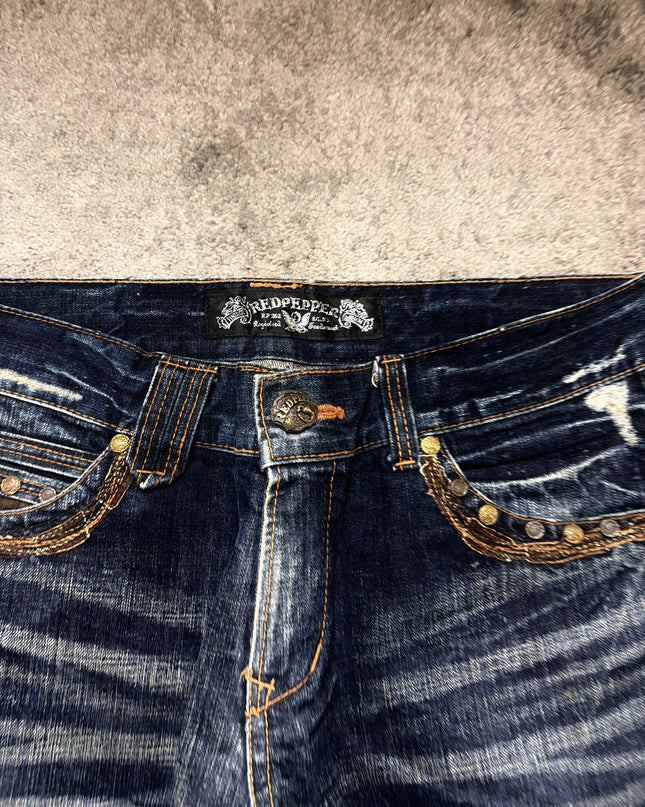 RED PEPPER "MIDNIGHT NOISE" DENIM