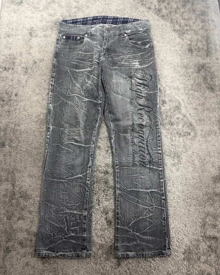 WILD LIFE "ASH SCRIPT" DENIM (M)