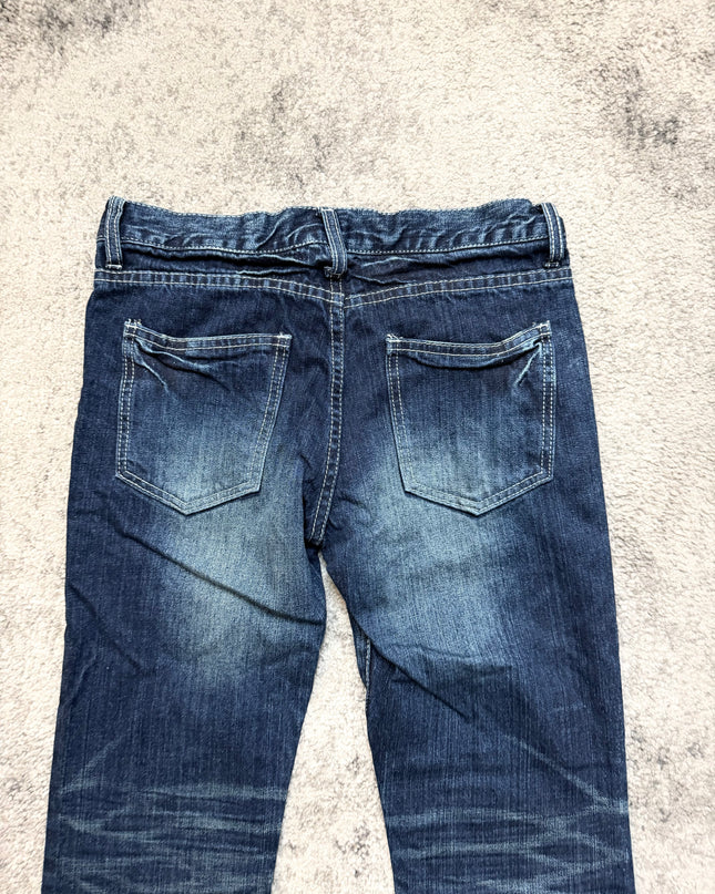 TRAVAS "NOCTURNE PAINT-SPLASH" DENIM