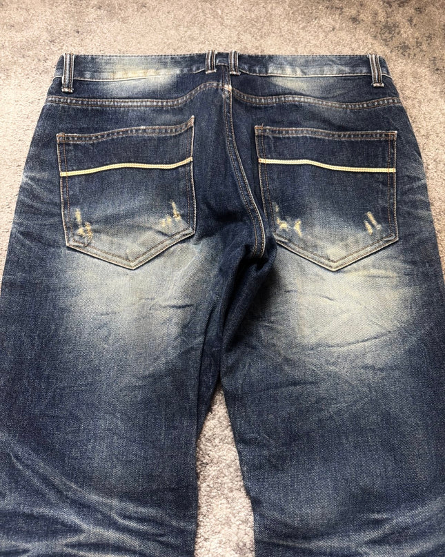 IMPROVES "DEEP INDIGO" DENIM (M-L)
