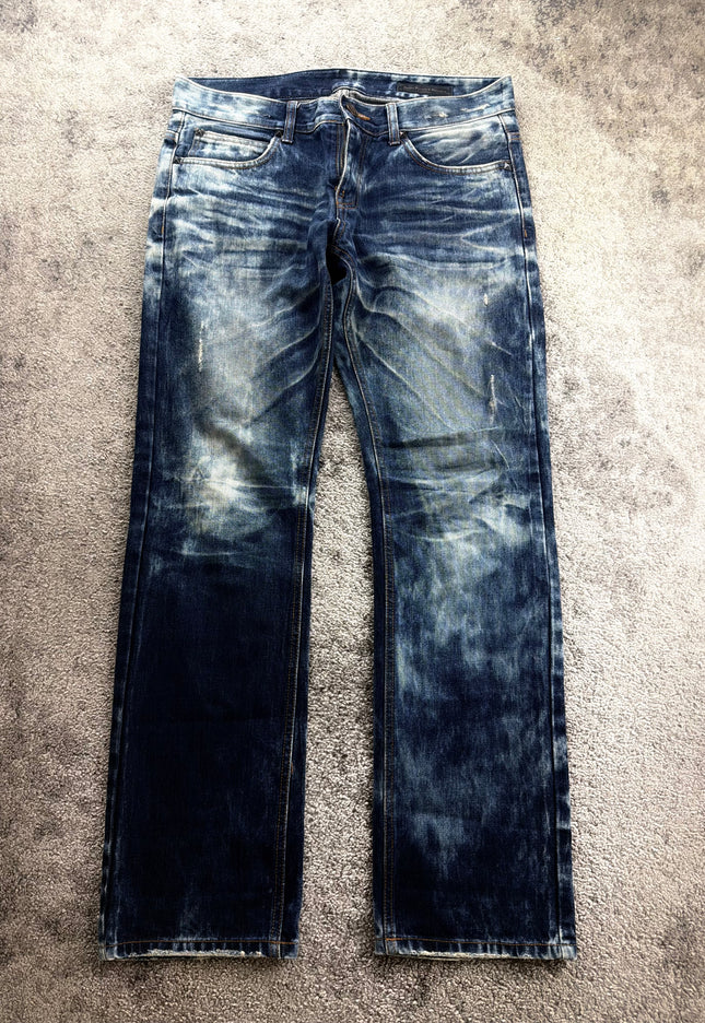 DPSR "MIDNIGHT BLEACH" DENIM (M-L)