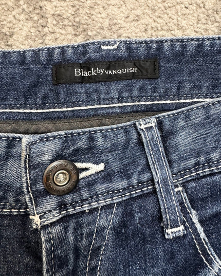 BLACK BY VANQUISH "SHADOW ETUDE" DENIM