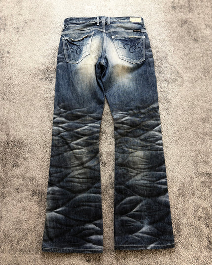 BLUE WAY "WRINKLED MEMORY" DENIM