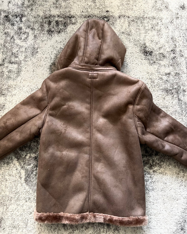 PAUHAND SUEDE FUR JACKET
