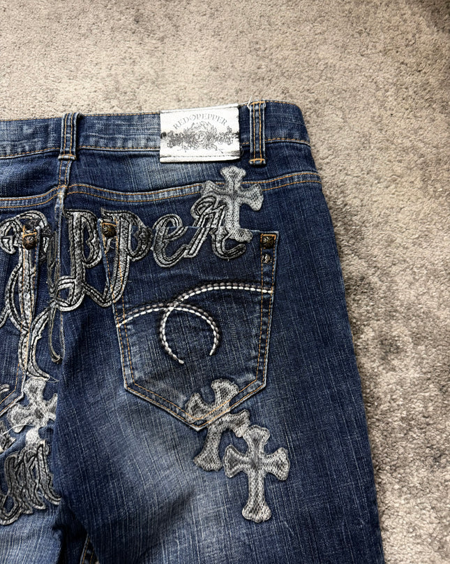 RED PEPPER "SILVER CROSS FADE" DENIM