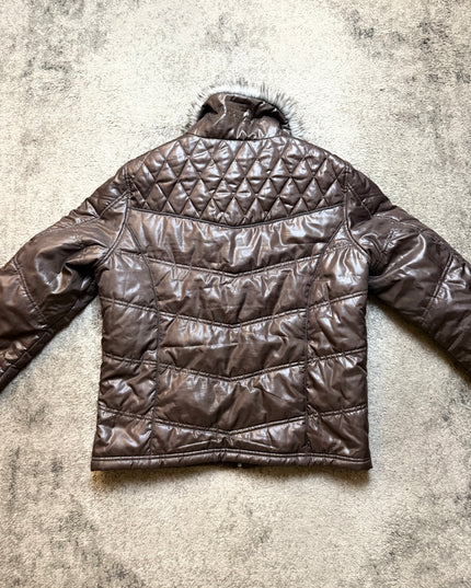 SPINASH "BURNT LEATHER" PUFFER