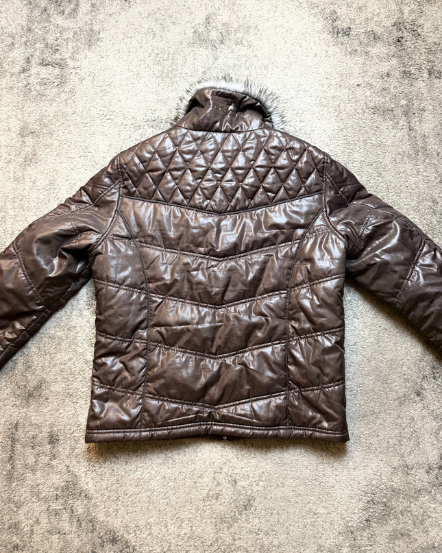 SPINASH "BURNT LEATHER" PUFFER