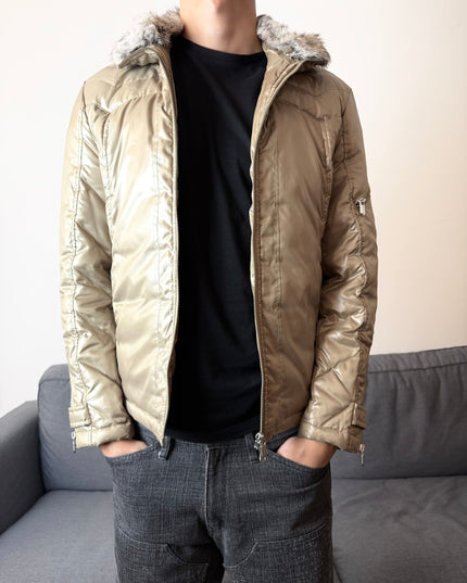 MONSIEUR NICOLE "FUR ECLIPSE" PUFFER