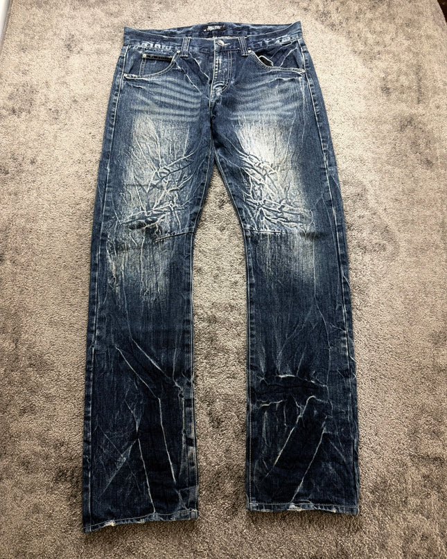 JUNGLE STORM "CRACKED FADE" DENIM (M-L)