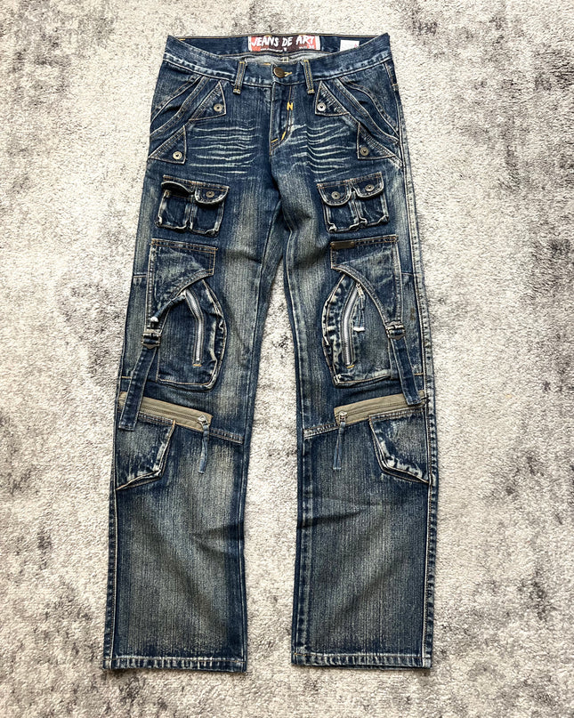 JEANS DE ART "CHAOS UTILITY" DENIM