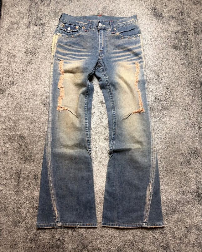 TRUE RELIGION "BROKEN HALO" DENIM