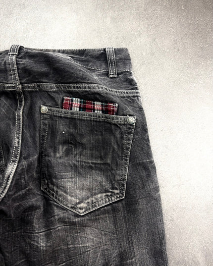 ROOT THREE "CRACKED SIGNAL" DENIM (S-M)