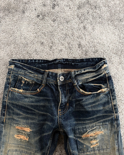 DIGREEN "RUST DAMAGE" DENIM (S)
