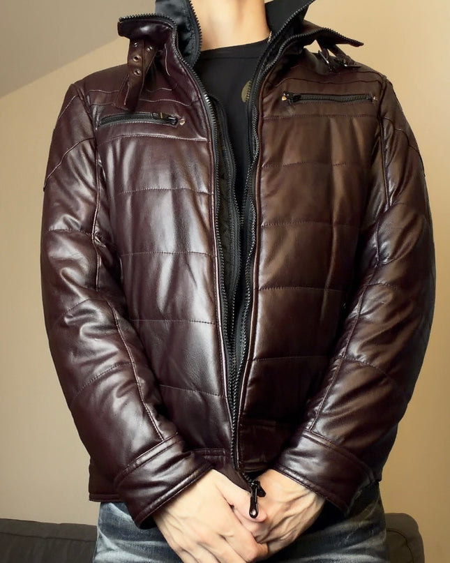 LOUIS CHARLTON "CRIMSON ARMOR" PUFFER