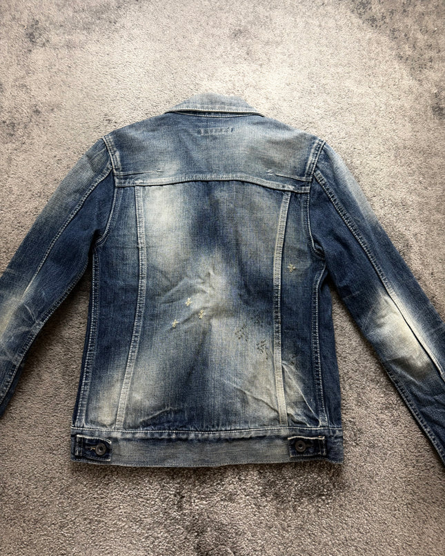 FUGA "HEAVY WASHED INDIGO" DENIM (S)