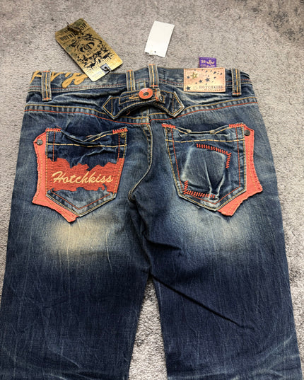 HOTCHKISS "REBEL STITCH FLARE" DENIM (S)