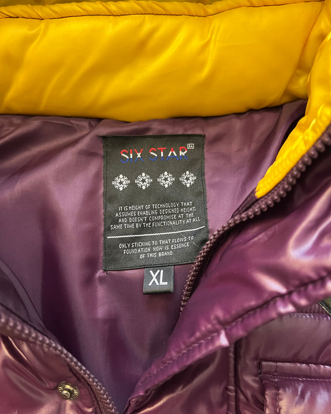 SIX-STAR PATCHWORK PUFFER
