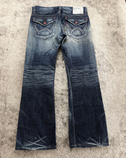 BLUETRIP "CRASH WHISKER FADE" DENIM (L)