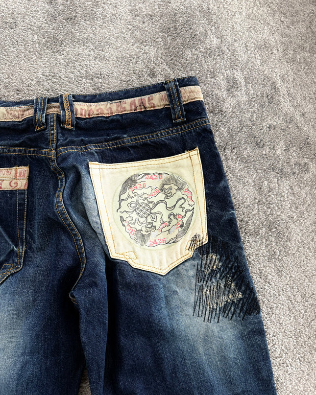 2462 "SCAR STITCH" DENIM (M-L)
