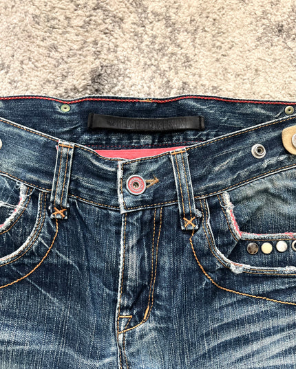 RED PEPPER WASHED DENIM 