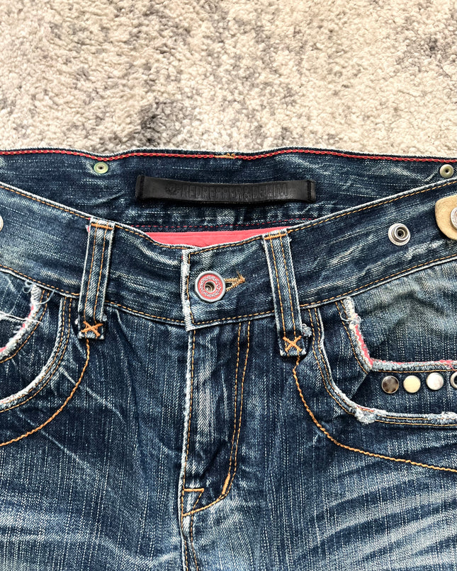 RED PEPPER WASHED DENIM 