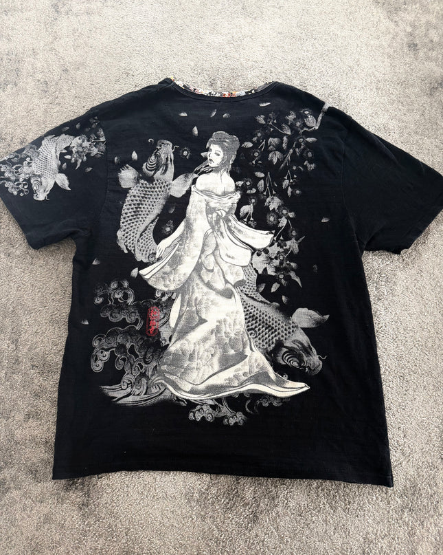 BULLET NOISE "GEISHA SMOKE" TEE (L-XL)