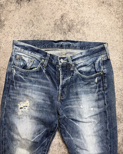 PINEAPPLE JUICE "FADED HEAT" DENIM