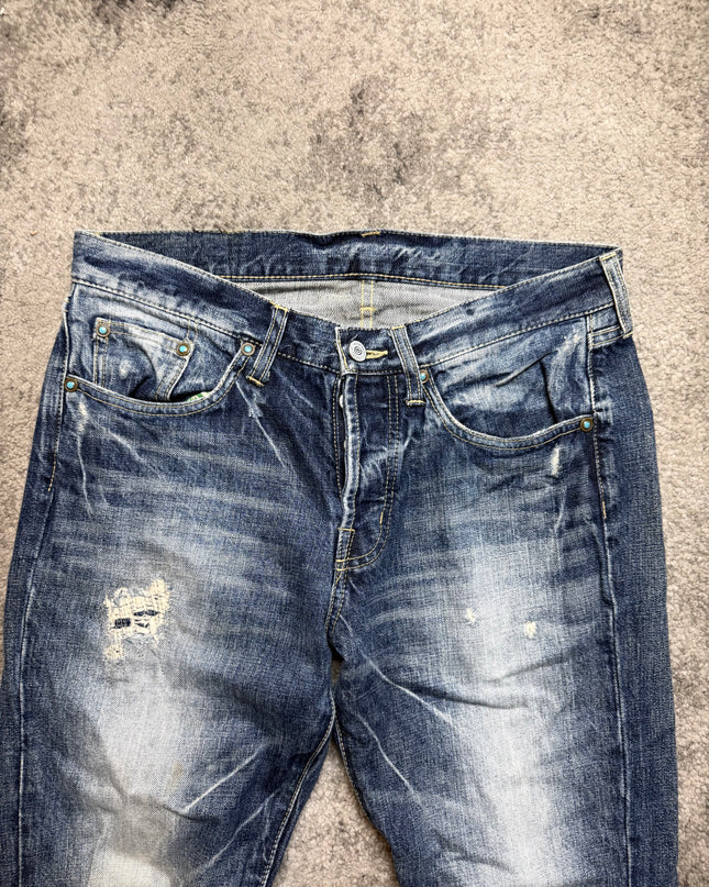 PINEAPPLE JUICE "FADED HEAT" DENIM