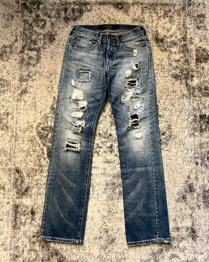 BEAST DENIM DISTRESSED