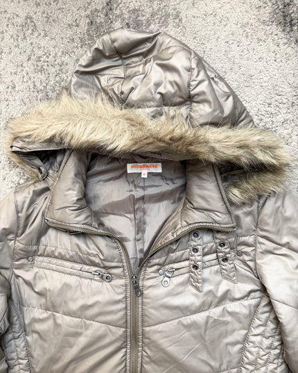 HIDEAWAYS "SILVER MIRAGE" PUFFER
