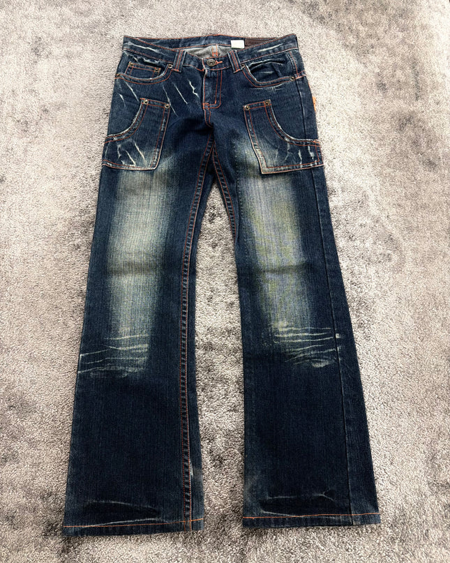 AGATE "RUST STITCH REBEL" DENIM (S-M)