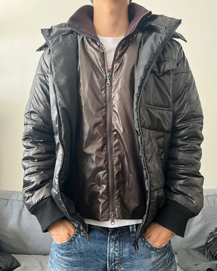 EXHIBITIONIST "NOIR WINTER SHELL" PUFFER