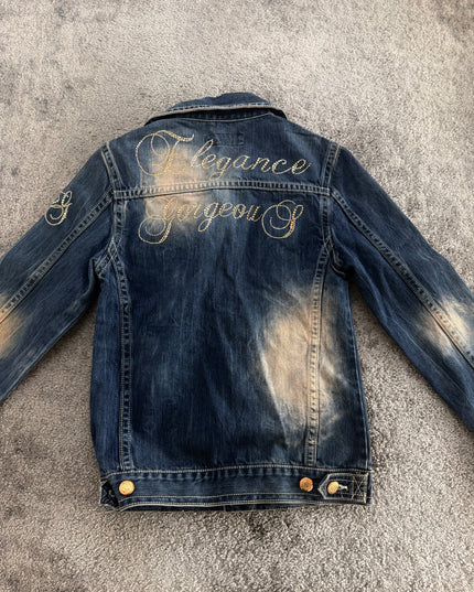 XFRM "SUNFADE TRUCKER" DENIM JACKET (S-M)