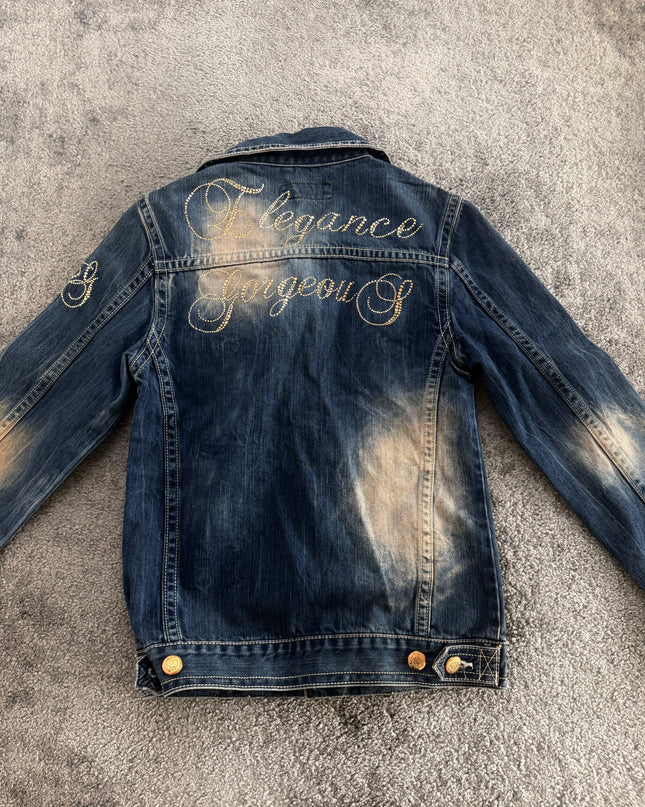 XFRM "SUNFADE TRUCKER" DENIM JACKET (S-M)