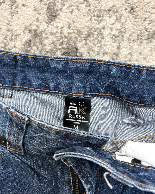 RUSS-K RAW PATCH JEANS