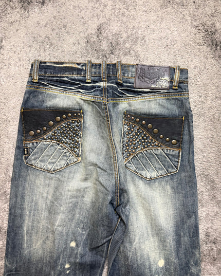 AKADEMIKS "GHOST FADE" DENIM
