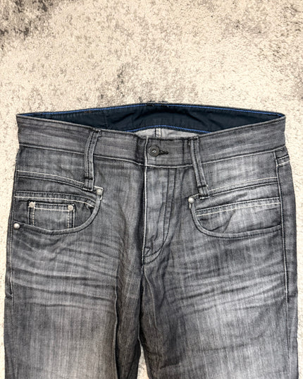 DEEP DENIM "SHADOW LINE" DENIM