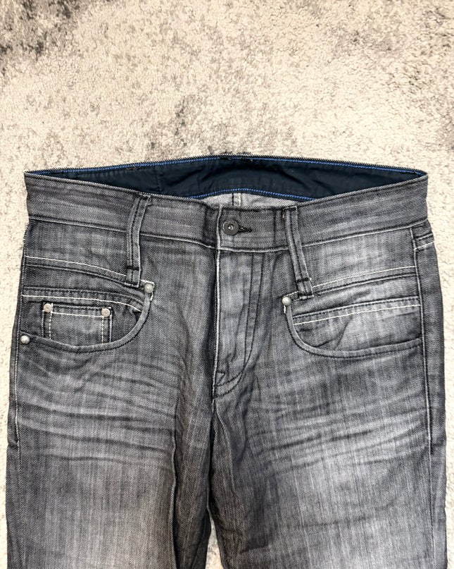 DEEP DENIM "SHADOW LINE" DENIM