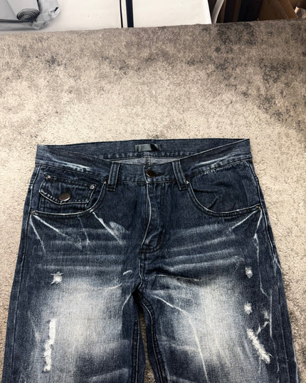 BLACK BACCARA "LIGHTNING VEIN" DENIM
