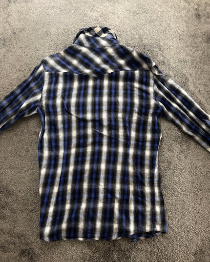 SCHLÜSSEL "BLUE STATIC" FLANNEL (M)