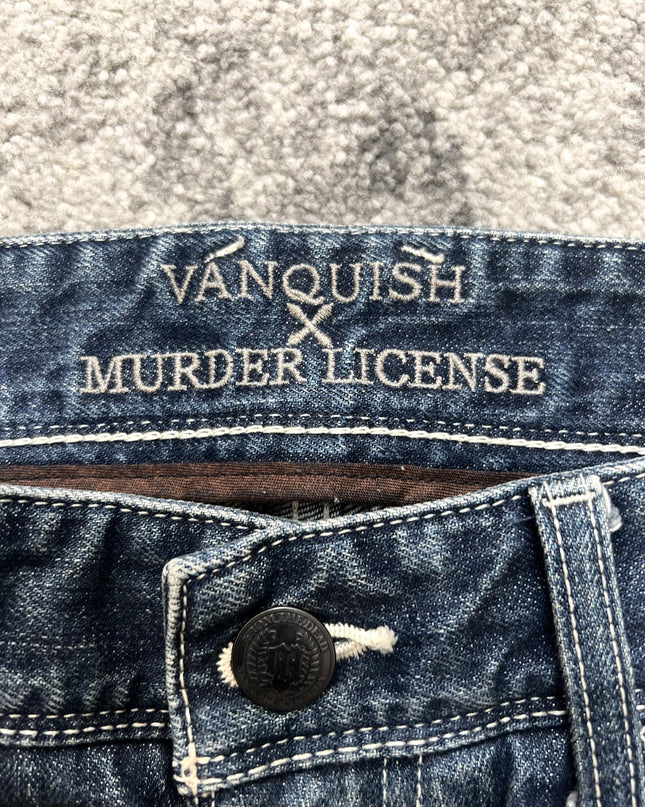 VANQUISH X MURDER LICENSE "DECAY" DENIM