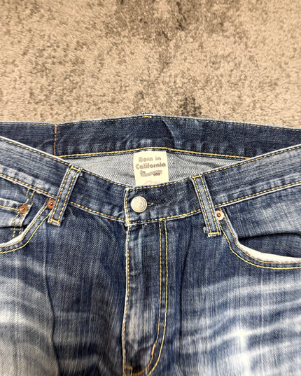 BURN IN CALI “LIGHT RAYS“ DENIM