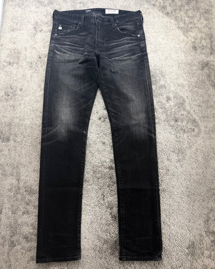 ADRIANO GOLDSCHMIED "MIDNIGHT FADE SLIM" DENIM (M)