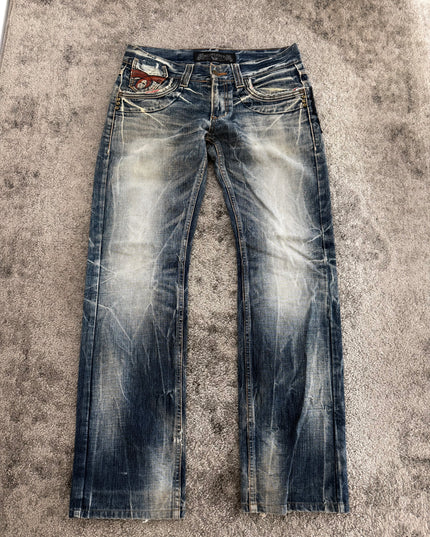 RED PEPPER "GHOST FADE EMBLEM" DENIM