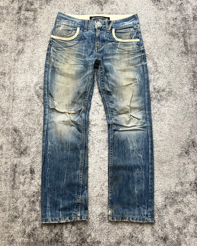 RED PEPPER "REBEL SCRIPT" DENIM