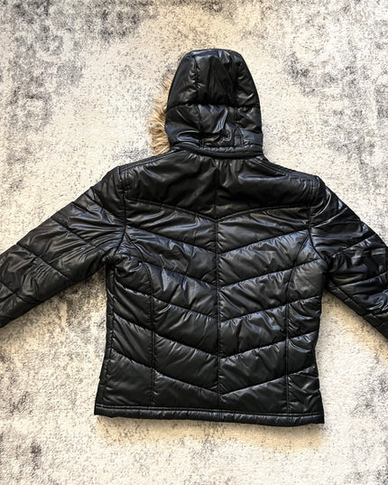 ASM FUR PUFFER BLACK