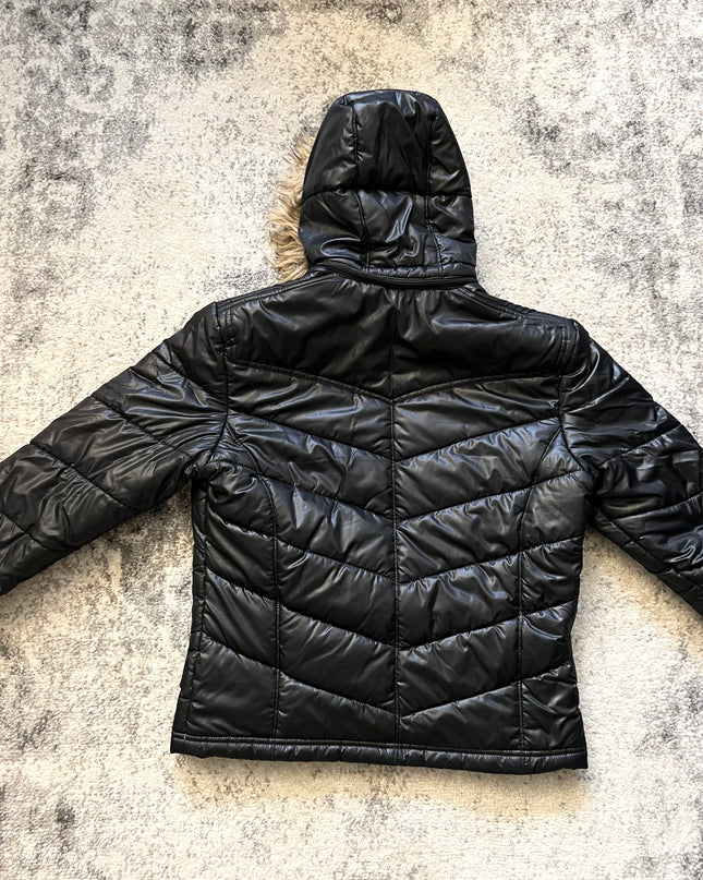 ASM FUR PUFFER BLACK