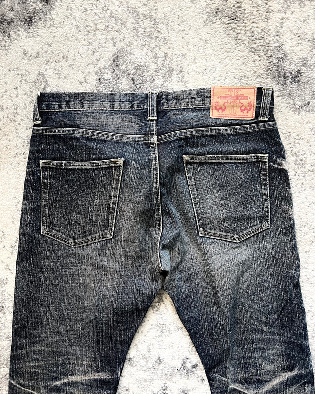 TAKEO KIKUCHI DARK WASHED DENIM